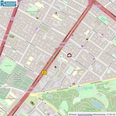 Makro-Ansicht - 3 Zimmer Büro in Berlin