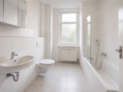 Bathroom - 4 Zimmer Etagenwohnung zum Kaufen in Essen