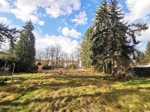 Blick vom hinteren Grundstücksteil - Grundstück in Strausberg zum Kaufen
