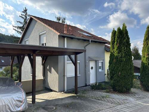 Vorderansicht - Moderne Doppelhaushälfte - 439.000,00 EUR Kaufpreis, ca.  124,00 m² Wohnfläche