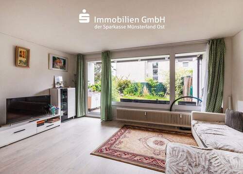 Wohnbereich - Etagenwohnung mit 36,00 m² in Münster / Nord zum Kaufen