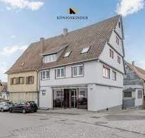 Attraktives Geschäftshaus in zentraler Lage mit zusätzlichen 3 Wohneinheiten. Sofort verfügbar - Weil im Schönbuch
