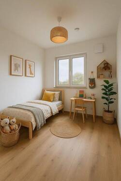 Schlafzimmer 2 visualisiert - 