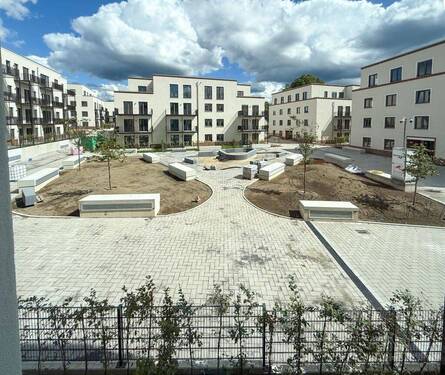 Aussicht auf den Innenhof - 