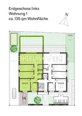 EG links, WE 1 - 4 Zimmer Etagenwohnung zum Kaufen in Moers