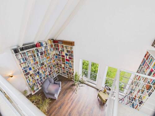 Blick auf die Bibliothek - 