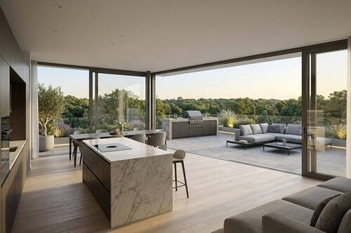 Küche - Über den Wipfeln zuhause - 4 Zimmer, großer Balkon, pure Lebensqualität