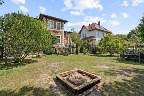 Garten - 9 Zimmer Einfamilienhaus zum Kaufen in Berlin