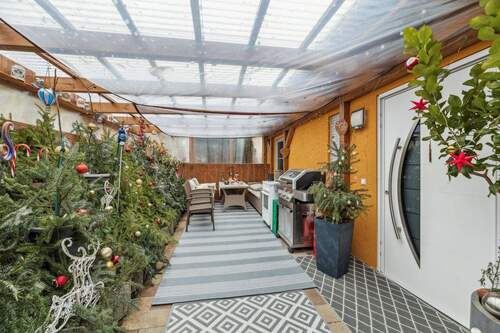 überdachte Terrasse - 