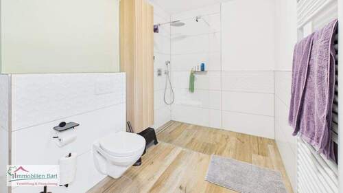 Badezimmer - Etagenwohnung mit 85,00 m&sup2; in Merzig zum Kaufen