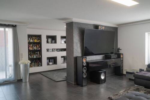 Wohnzimmer - 7 Zimmer Einfamilienhaus in Nottuln