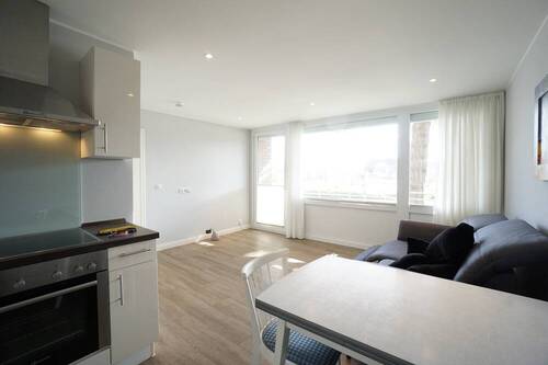 Blick von der Küche - Etagenwohnung mit 40,90 m&sup2; in Sylt zum Kaufen