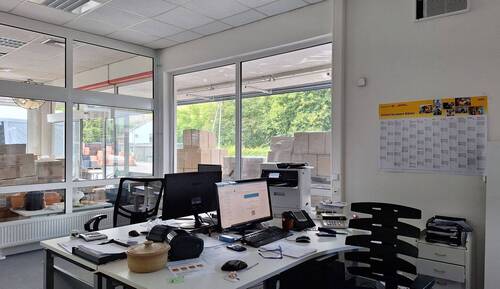 Blick ins Büro - 