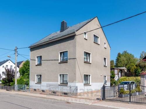 Ansicht - 1 Zimmer Mehrfamilienhaus, Wohnhaus zum Kaufen in Hartmannsdorf