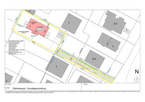 unverbindlicher Planungsvorschlag vom Architekten - 