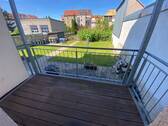 toller großer Balkon - Pegau* tolle 1 Zimmer-Wohnung *Balkon*offene Küche* EBK* Tageslichtbad* Balkon hofseitig