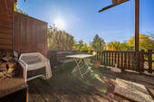 Terrasse mit Blick ins Grüne - 