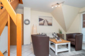 Gemütliche Ecke im Wohnbereich - 3 Zimmer Etagenwohnung in Timmendorfer Strand