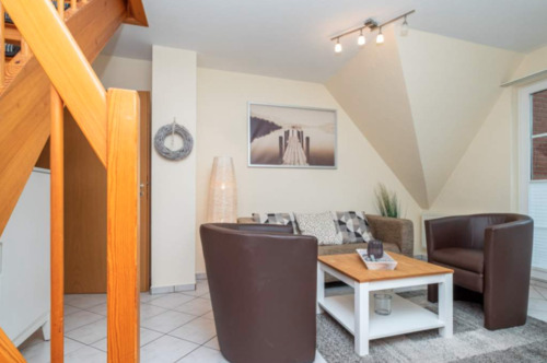 Gemütliche Ecke im Wohnbereich - 3 Zimmer Etagenwohnung in Timmendorfer Strand