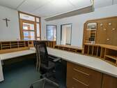 Arbeitsplatz am Empfang - 1 Zimmer Büro in Triftern
