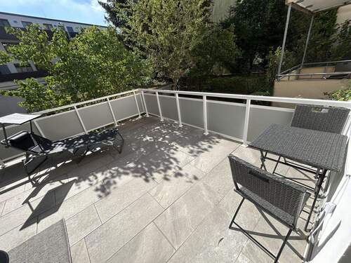 Terrasse - Apartment Wohnung möbeliert Bestlage Erstbezug Hannover 1-2 Personen