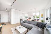 Wohnzimmer - 2 Zimmer Etagenwohnung zum Kaufen in München
