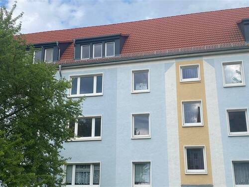 Blick zur Wohnung - 