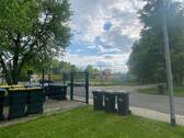 Blick zum Spielplatz im Wohnpark - 