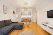 Offene Wohnküche - 3 Zimmer Terrassenwohnung zum Kaufen in Hamburg