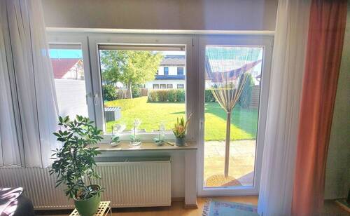 Wohnen, Blick Garten - 