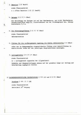 Bebaungsplan Textteil S2 - Grundstück in Sindelfingen