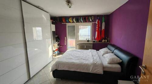 Schlafzimmer - Etagenwohnung mit 72,00 m&sup2; in Pforzheim zum Kaufen
