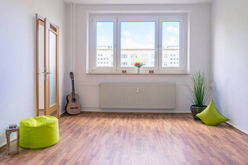 Wohnzimmer Vergleichswohnung - Etagenwohnung mit 44,70 m&sup2; in Chemnitz zur Miete