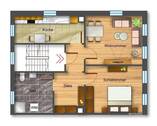 Grundriss EG, 1. OG und 2. OG - 