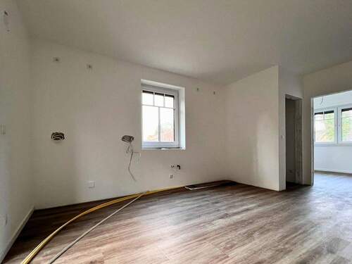 Bereich für die Einbauküche - Etagenwohnung mit 39,80 m&sup2; in Dollern zur Miete