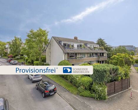 Bild 1 - Seltenheit: 3-Zimmer-Gartenwohnung mit zwei Bädern und Garage in Ratingen-Mitte
