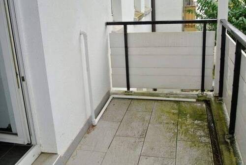 Der Balkon mit Gartenblick - 