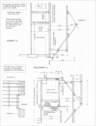 Architekturplan mit detaillierten Maßen - 