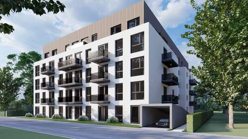 Projektansicht - 2 Zimmer Etagenwohnung in Neuötting