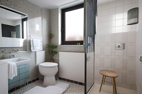 Baderzimmer Homestaging - 