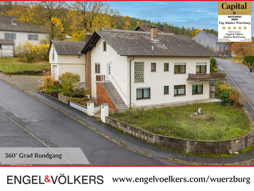 Bildbeschreibung - Sanieren, erweitern, gestalten: Vielseitiges Handwerkerhaus mit Ausbaureserve + Gewerbemöglichkeiten