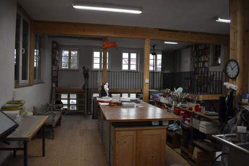 Atelier, Blick nach Osten - 