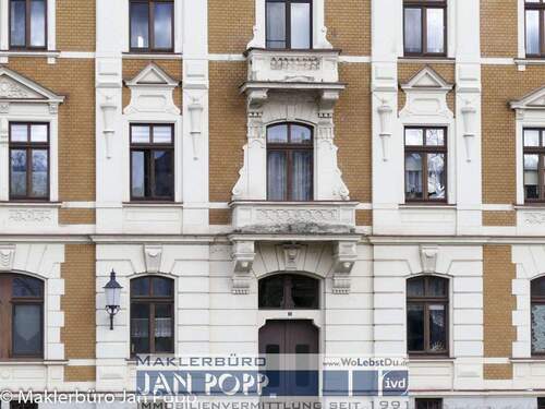 Hauseingang vom Elstersteig aus - 