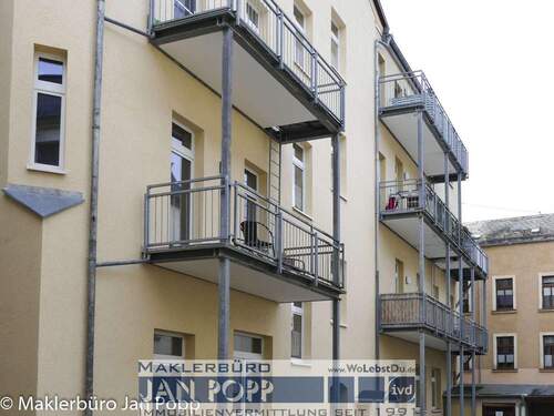 Hofansicht Balkonanlage - 