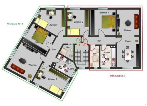 Wohnung 4 - 