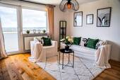 Wohnbereich - 3 Zimmer Etagenwohnung zum Kaufen in Stein