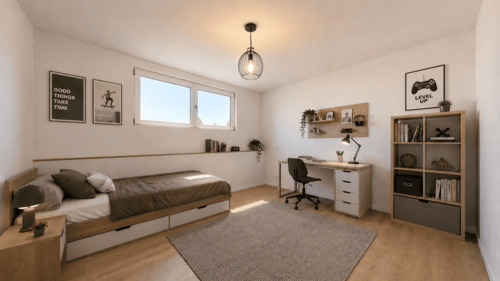 Kinderzimmer gestaged - 