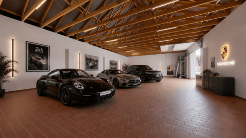 Garage 1 gestaged - 