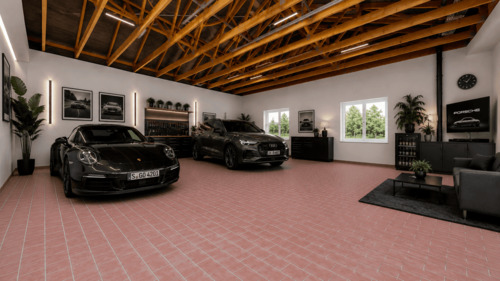 Garage 2 gestaged - 