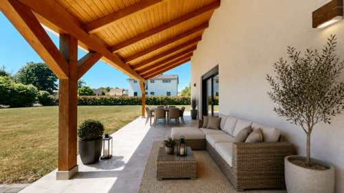 Terrasse gestaged - 